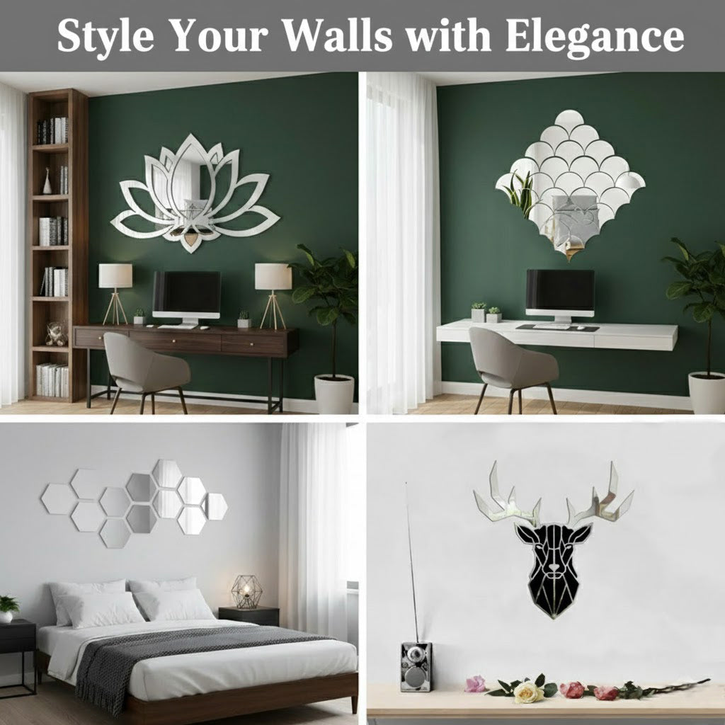 Wall decor collection featuring personalized acrylic wall art and modern home décor