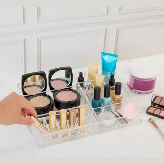 acrylic makeup organiser for multi purpose use
