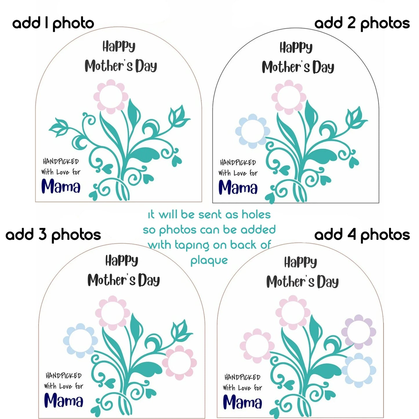 Mother’s Day mdf quote plaque gift for mom in Pakistan