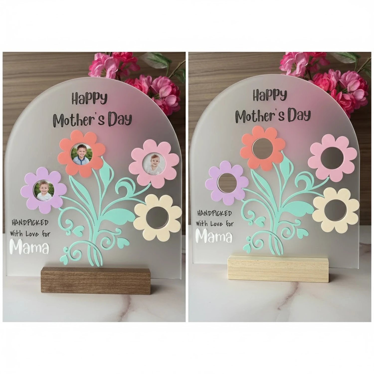 Mother’s Day acrylic quote plaque gift for mom in Pakistan