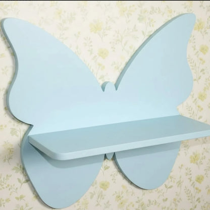 Customised butterfly wall shelf for kids room nursery decor wooden kids wall shelf Pakistan