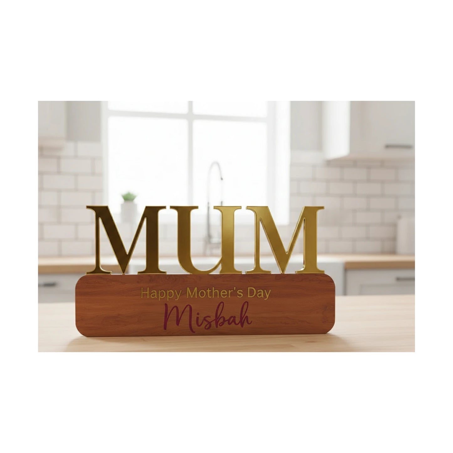 Acrylic decorative sign for mom – premium handmade keepsake