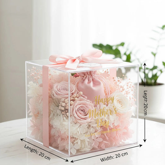 Mother’s Day acrylic box gift – perfect present for ammi from kids