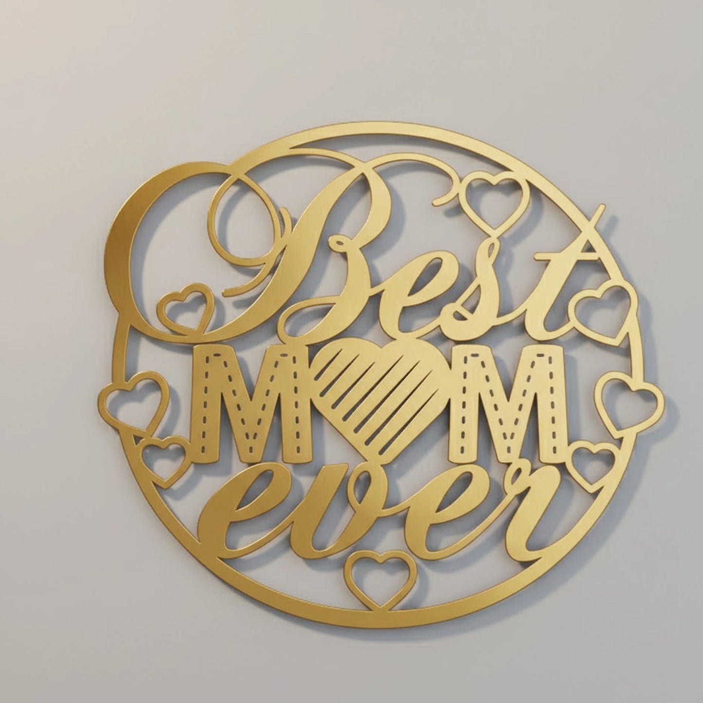 Best mom ever acrylic wall decor – heartfelt Mother’s Day gift