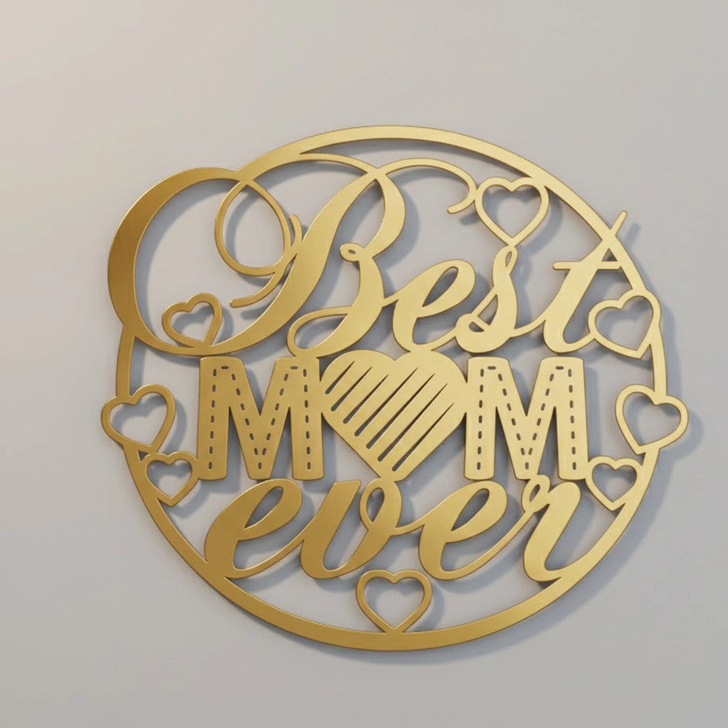 Best mom ever acrylic wall decor – heartfelt Mother’s Day gift