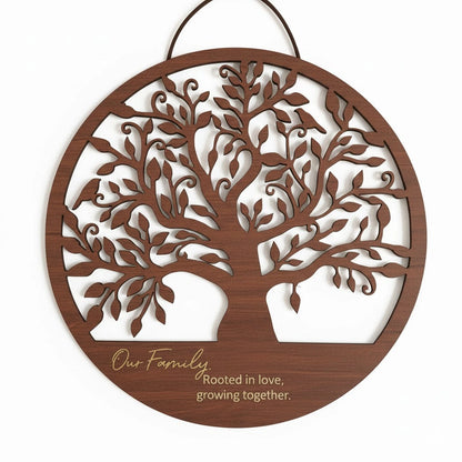 Tree of Life personalised MDF wall plaque