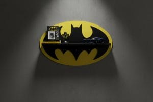Batman Kids Wall Shelf | Wooden Wall Shelf for Kids Room Decor | Superhero Wall Shelf Pakistan