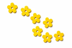 Acrylic Flower Shapes | Daisy Flower Cutouts for Crafts & Decor – Small, Medium, Large & Mix Pack